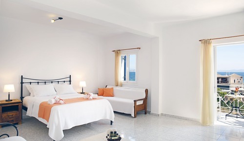 Habitación estándar doble, vistas al mar