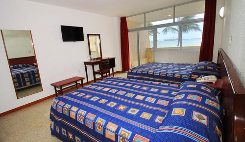 Habitación doble superior, 2 camas dobles