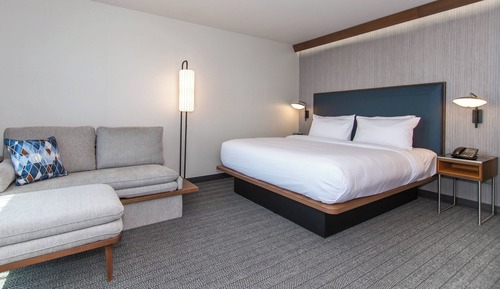 Habitación, 1 cama de matrimonio grande con sofá cama (Hearing Accessible)