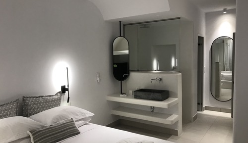 Habitación Deluxe doble, vistas parciales al mar