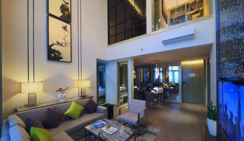 Loft ejecutivo, 3 habitaciones, vistas al mar