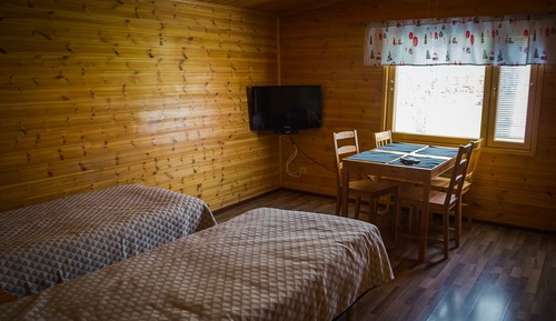 Habitación familiar, sauna