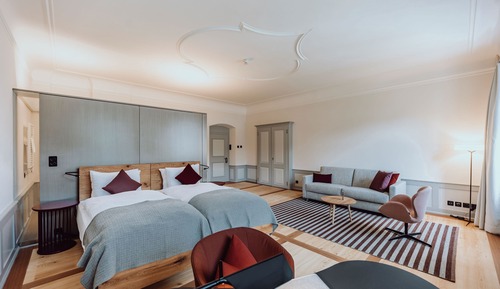 Habitación Deluxe con 1 cama doble o 2 individuales, no fumadores, en la zona del patio