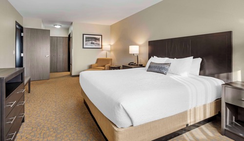 Suite, 1 cama de matrimonio grande, no fumadores, frigorífico y microondas