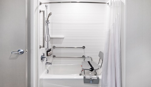 Habitación estándar, 1 cama de matrimonio grande, bañera accesible (Mobility, Accessible Tub)