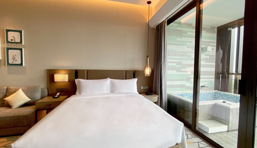 Habitación estándar, 1 cama de matrimonio grande, vistas a la ciudad