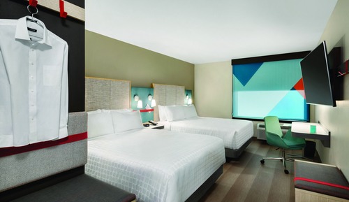 Habitación estándar, 2 camas de matrimonio