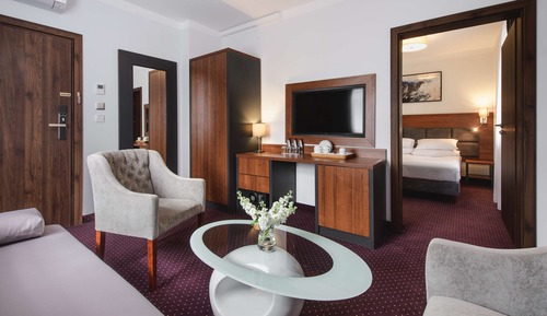 Suite junior, 1 cama doble con sofá cama, no fumadores (with Sofabed)