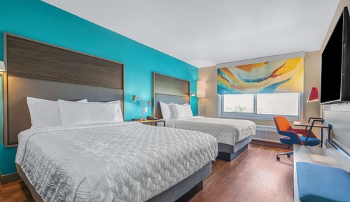Habitación, 2 camas de matrimonio
