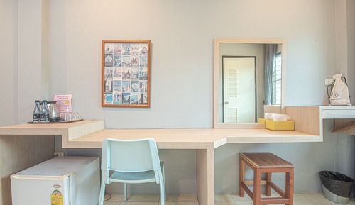 Habitación económica con 2 camas individuales, vistas al jardín