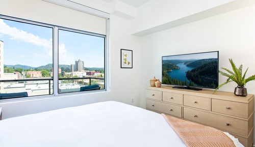 Suite, 1 habitación, vistas a la ciudad (Queen)