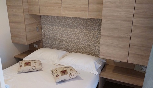 Deluxe mobile home with sea view and Aquapark entrance