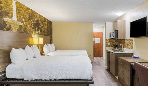 Habitación estándar, 2 camas de matrimonio, no fumadores