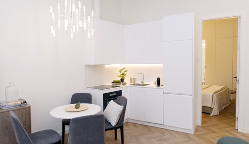 Apartamento, 1 habitación, planta baja