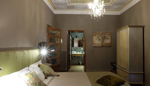 Habitación cuádruple familiar, vistas al jardín