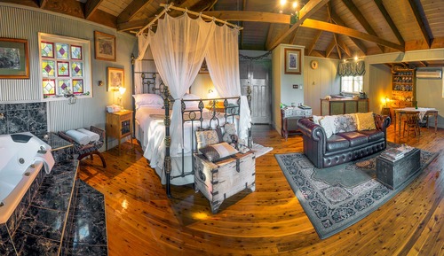 Casa de campo romántica, 1 cama de matrimonio (Windsong)