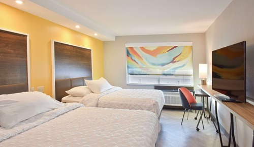 Habitación, 2 camas de matrimonio