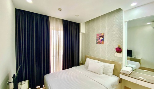 Apartamento de diseño, 3 habitaciones, vistas a la ciudad