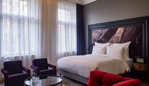 Suite panorámica, 1 cama de matrimonio grande, vistas al parque