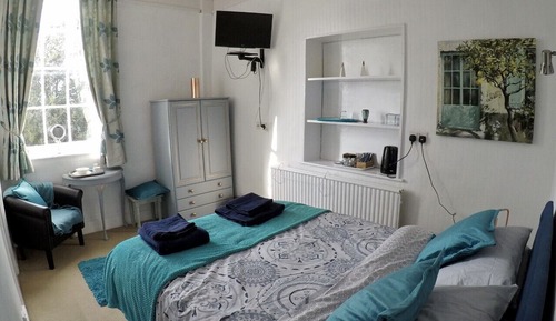 Habitación doble, 1 cama doble, no fumadores (Blue Room)