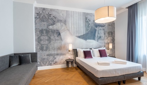Habitación Deluxe con 1 cama doble o 2 individuales, balcón (Piero della Francesca)