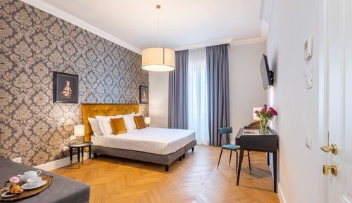 Habitación Deluxe con 1 cama doble o 2 individuales (Leonardo Da Vinci)