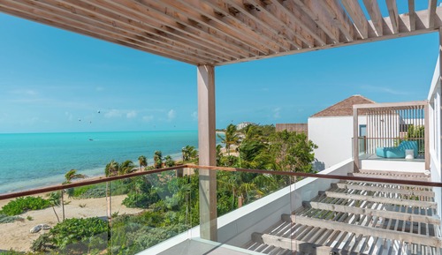 Villa, 6 habitaciones, frente a la playa (Long Bay)