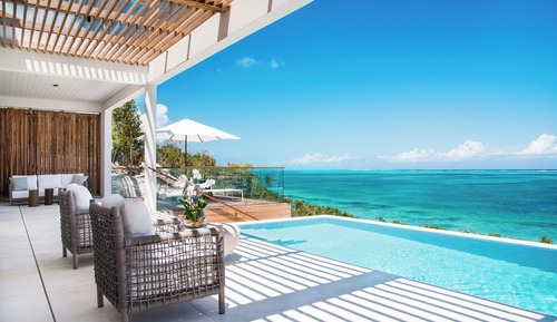 Villa, varias habitaciones, frente a la playa (North Shore 4 Bed Beach Front Villa)