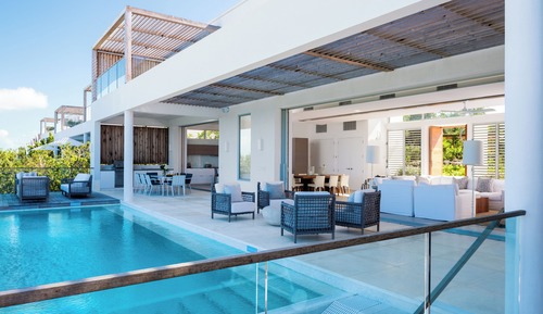 Villa, 5 habitaciones, frente a la playa (North Shore)
