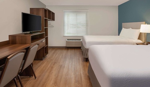 Estudio estándar, 2 camas de matrimonio, cocina