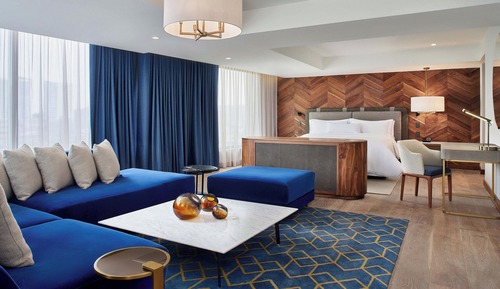 Suite presidencial, 1 cama de matrimonio grande, no fumadores, vistas a la montaña
