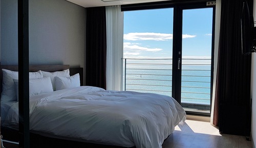 Habitación doble, vistas al mar