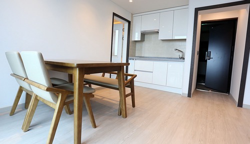 Habitación, cocina básica (Korean style_Ondol)