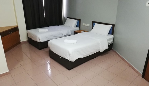 Habitación con 2 camas individuales