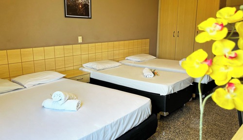 Habitación cuádruple Deluxe, 1 habitación, accesible para personas con discapacidad