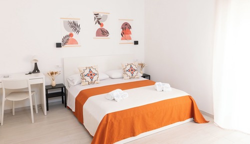 Habitación triple, balcón