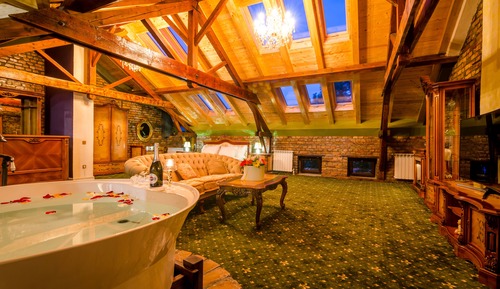 Habitación de lujo doble, 1 cama de matrimonio grande, sauna, planta ejecutiva