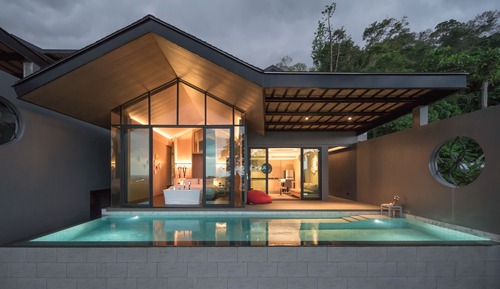 Villa, 1 habitación, piscina privada, vistas a la ciudad