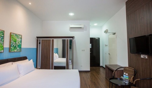 Habitación superior, 1 cama de matrimonio