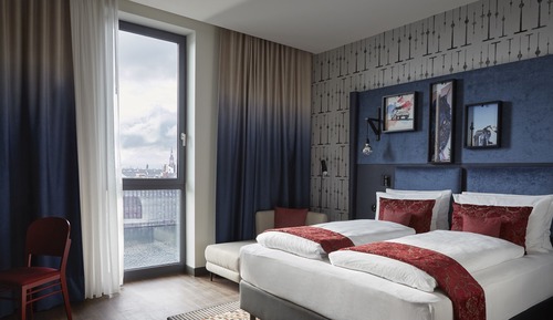 Habitación estándar, 1 cama de matrimonio (East Side Gallery View)