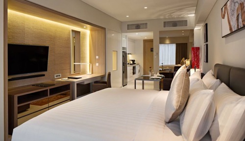 Estudio Deluxe, 1 cama de matrimonio grande