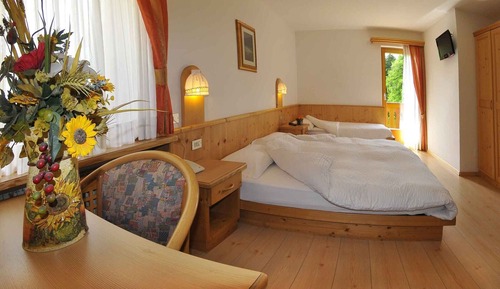 Habitación con 1 cama doble o 2 individuales