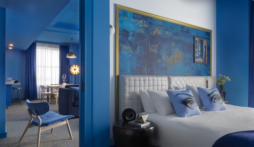 Suite, 1 cama de matrimonio grande, cocina básica
