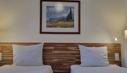 Habitación con 2 camas individuales