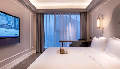 Habitación superior, 1 cama de matrimonio grande