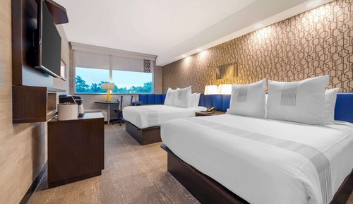 Habitación estándar, 2 camas de matrimonio, no fumadores, frigorífico