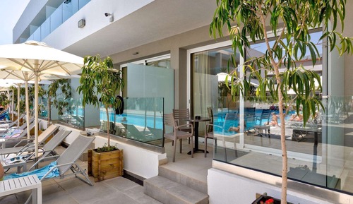 Family Room with Land View