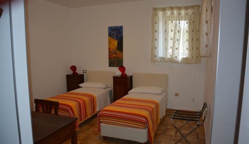 Habitación con 1 cama doble o 2 individuales