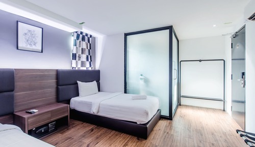Habitación ejecutiva con 2 camas individuales