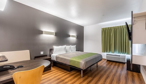Habitación estándar, 2 camas de matrimonio, accesible para personas con discapacidad, no fumadores
